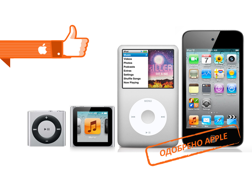 Ремонт Apple iPod в Бутово